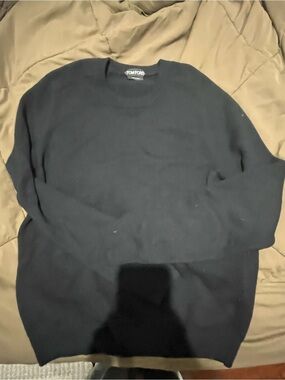 Tom Ford Men's Black Crewneck Knit Sweater